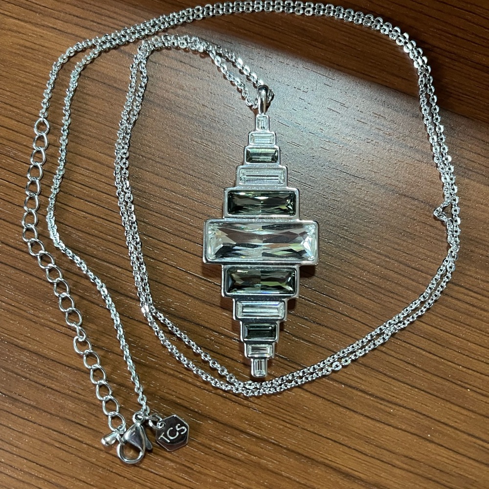 Touchstone Crystal by Swarovski Cyclone Pendant